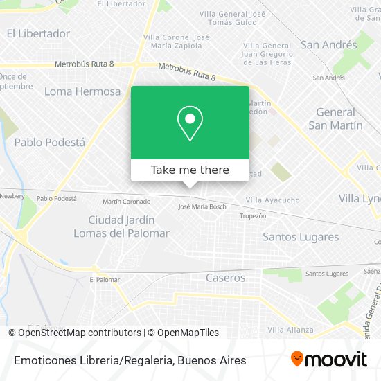 Mapa de Emoticones Libreria/Regaleria