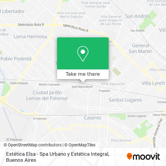 Estética Elsa - Spa Urbano y Estética Integral map