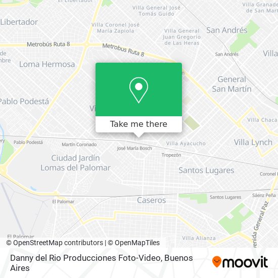 Danny del Rio Producciones Foto-Video map