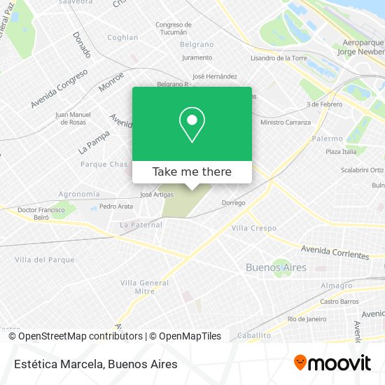 Estética Marcela map