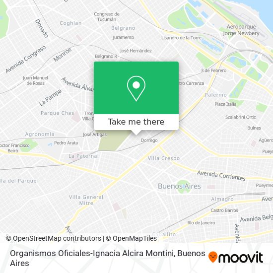 Mapa de Organismos Oficiales-Ignacia Alcira Montini