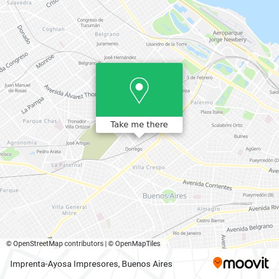 Imprenta-Ayosa Impresores map