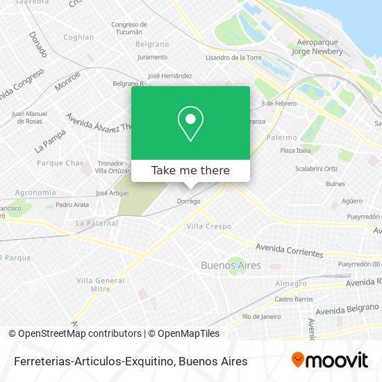 Ferreterias-Articulos-Exquitino map