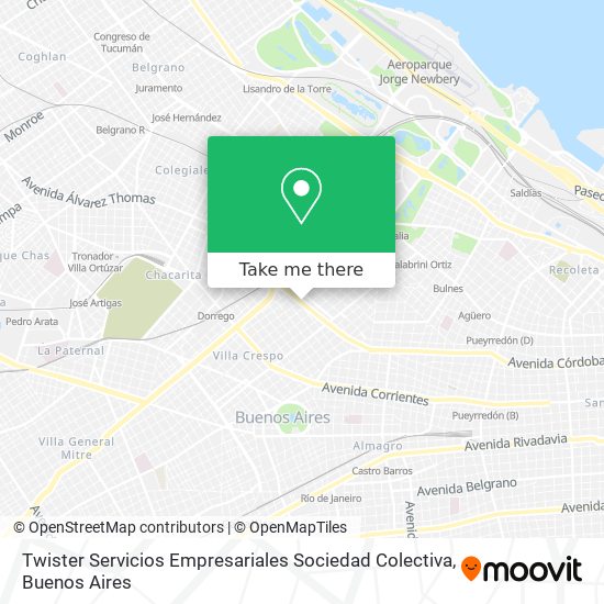 Twister Servicios Empresariales Sociedad Colectiva map