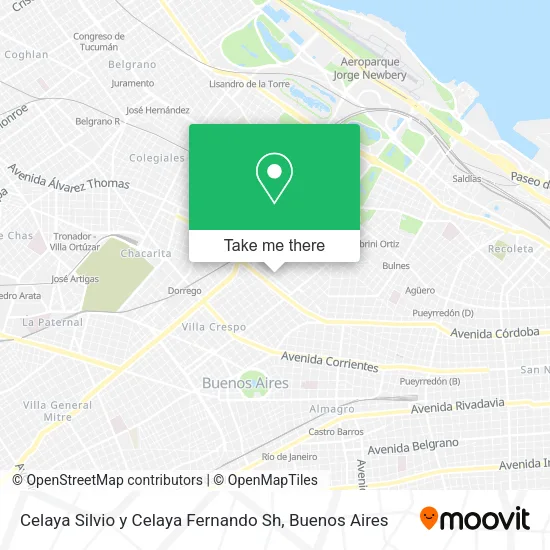 Mapa de Celaya Silvio y Celaya Fernando Sh