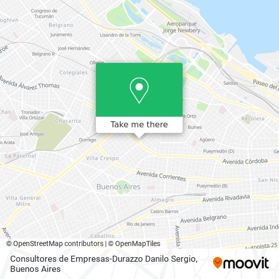 Mapa de Consultores de Empresas-Durazzo Danilo Sergio