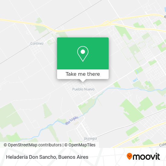 Heladería Don Sancho map