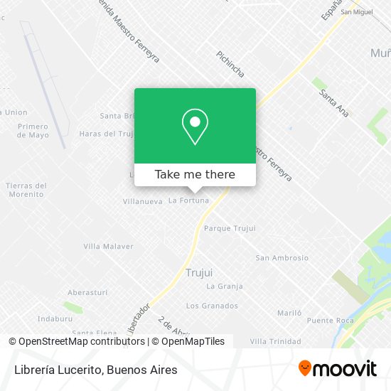 Librería Lucerito map