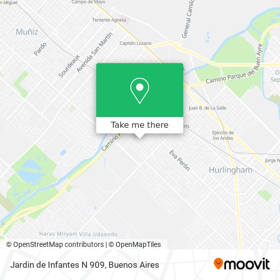 Jardin de Infantes N 909 map