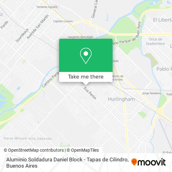 Aluminio Soldadura Daniel Block - Tapas de Cilindro map