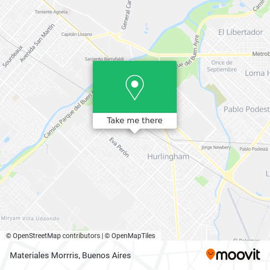 Materiales Morrris map