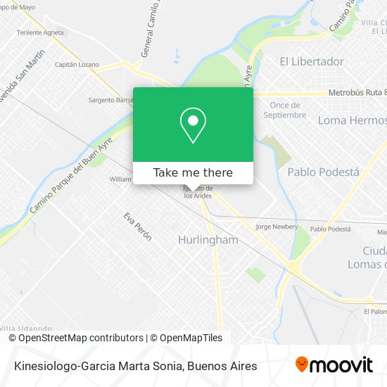 Mapa de Kinesiologo-Garcia Marta Sonia