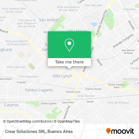 Crear Soluciones SRL map