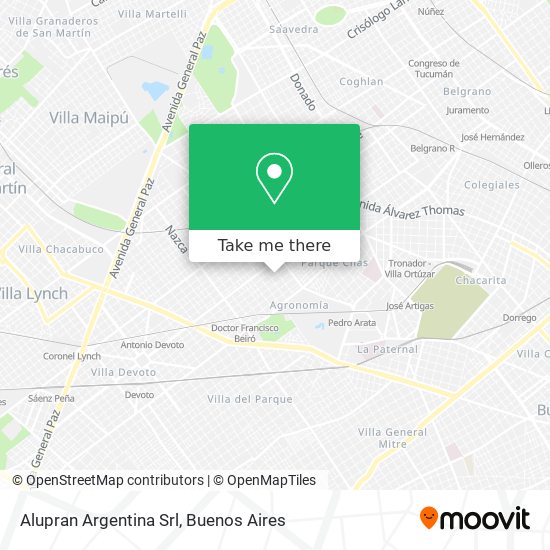 Alupran Argentina Srl map