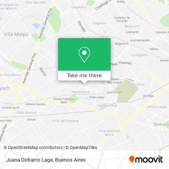 Mapa de Juana Dobarro Lage