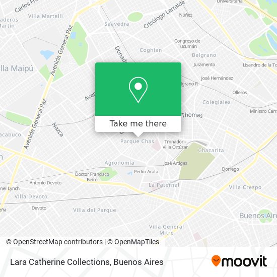 Mapa de Lara Catherine Collections