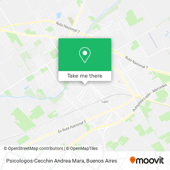 Mapa de Psicologos-Cecchin Andrea Mara
