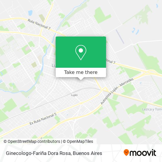 Ginecologo-Fariña Dora Rosa map