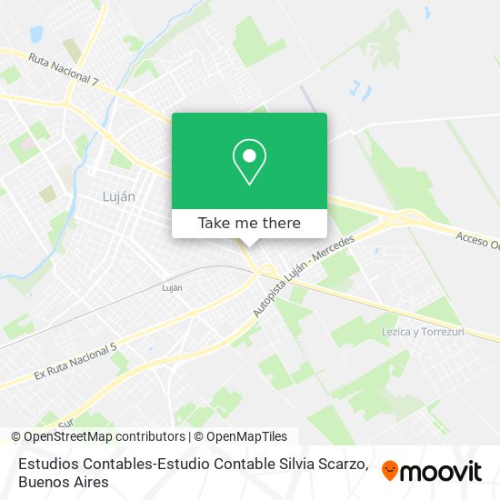 Estudios Contables-Estudio Contable Silvia Scarzo map