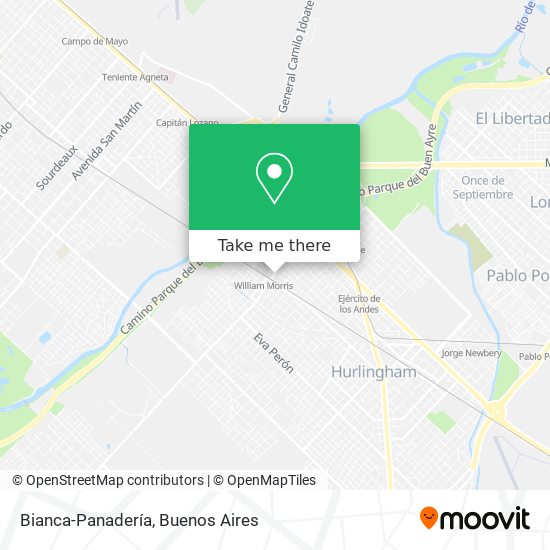Mapa de Bianca-Panadería