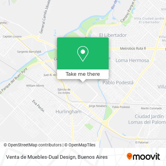 Venta de Muebles-Dual Design map