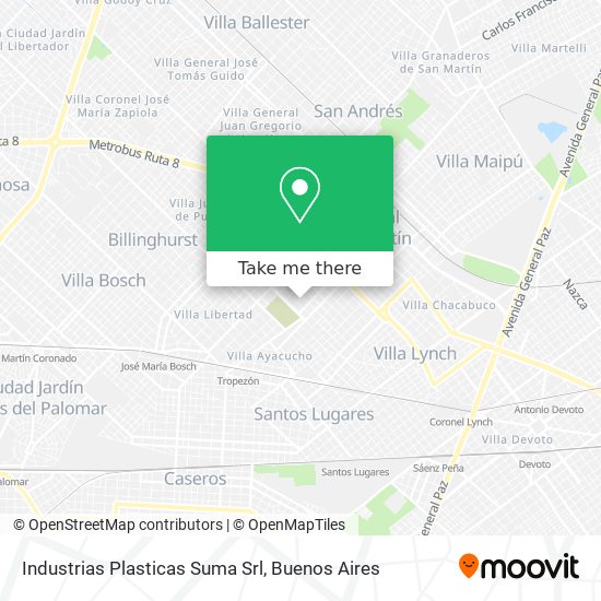 Industrias Plasticas Suma Srl map