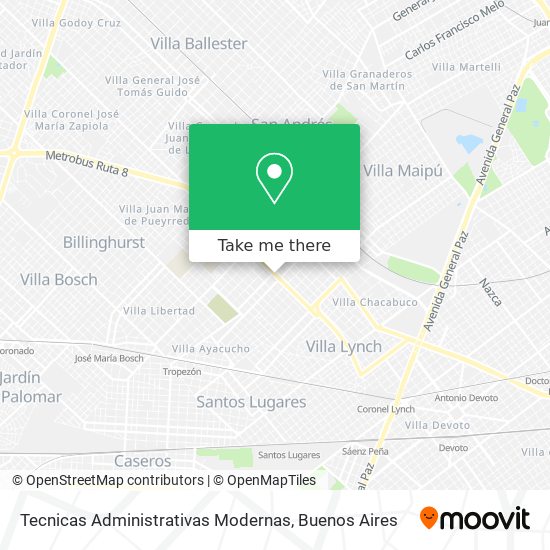Tecnicas Administrativas Modernas map