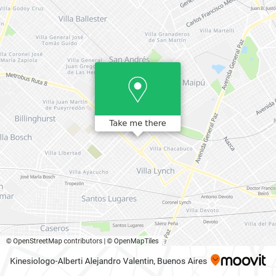 Mapa de Kinesiologo-Alberti Alejandro Valentin