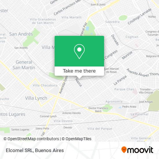 Elcomel SRL map