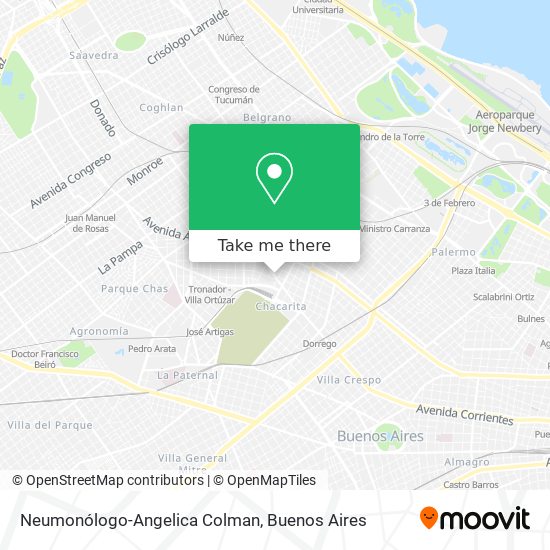 Neumonólogo-Angelica Colman map