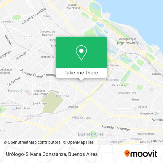 Urólogo-Silvana Constanza map