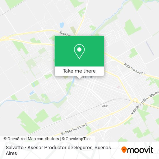 Salvatto - Asesor Productor de Seguros map