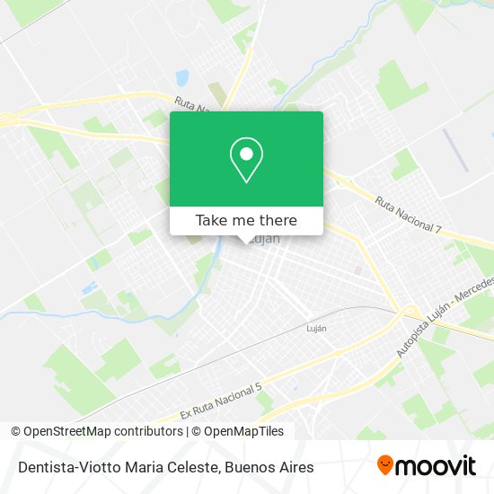 Mapa de Dentista-Viotto Maria Celeste