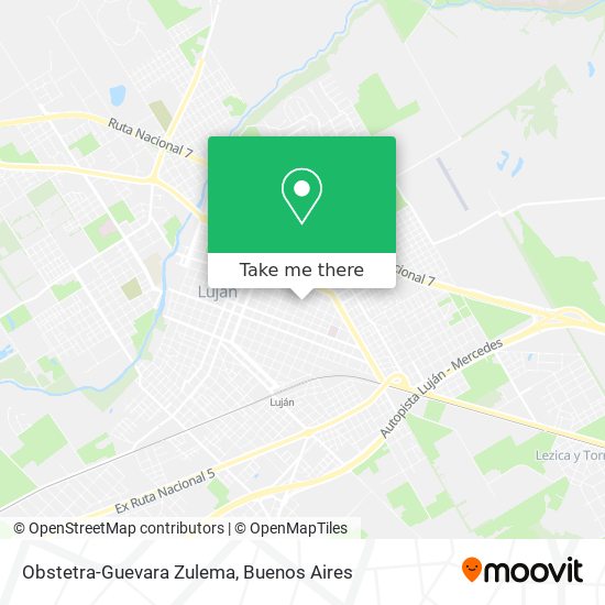Obstetra-Guevara Zulema map