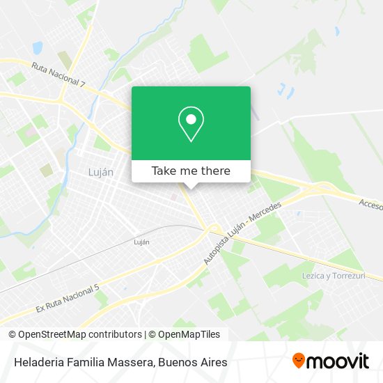 Heladeria Familia Massera map