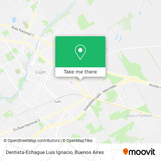 Mapa de Dentista-Echague Luis Ignacio