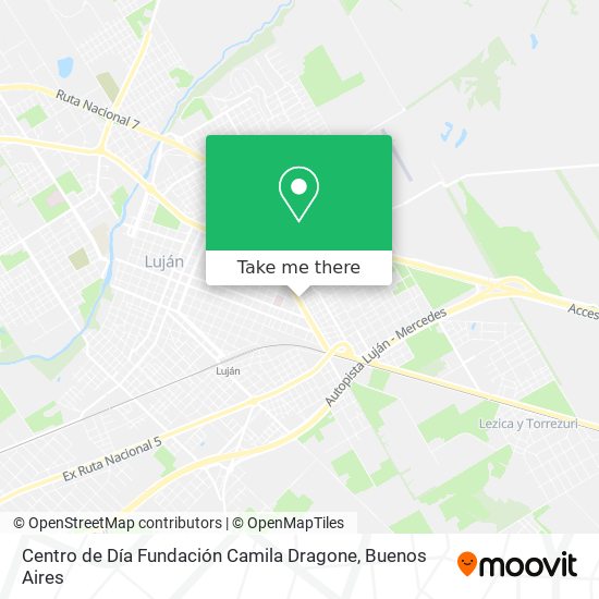 Centro de Día Fundación Camila Dragone map