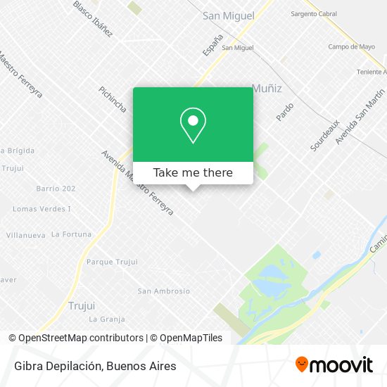 Gibra Depilación map