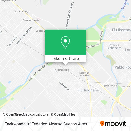 Taekwondo Itf Federico Alcaraz map