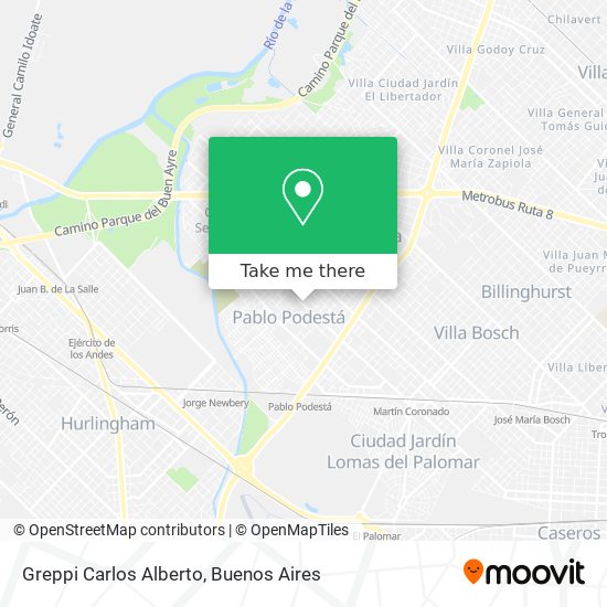 Greppi Carlos Alberto map
