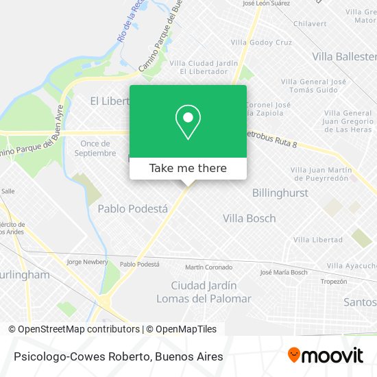 Psicologo-Cowes Roberto map