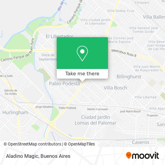 Aladino Magic map