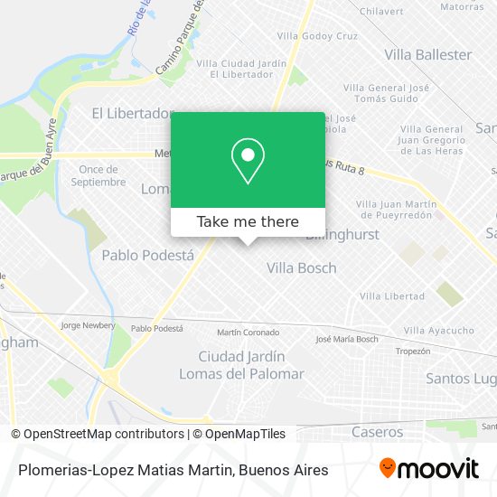 Mapa de Plomerias-Lopez Matias Martin