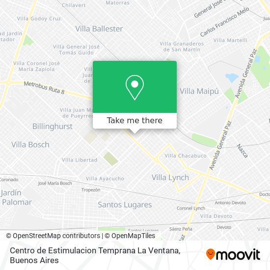 Centro de Estimulacion Temprana La Ventana map