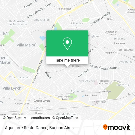 Mapa de Aquelarre Resto-Dance