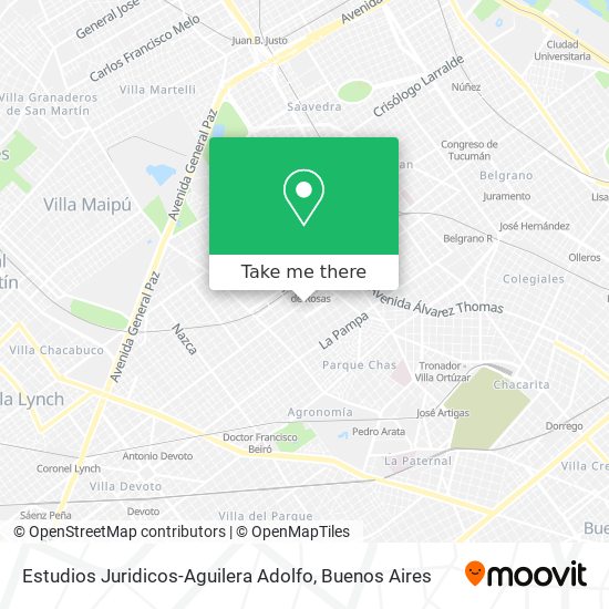 Estudios Juridicos-Aguilera Adolfo map