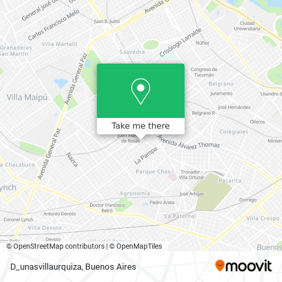 Mapa de D_unasvillaurquiza