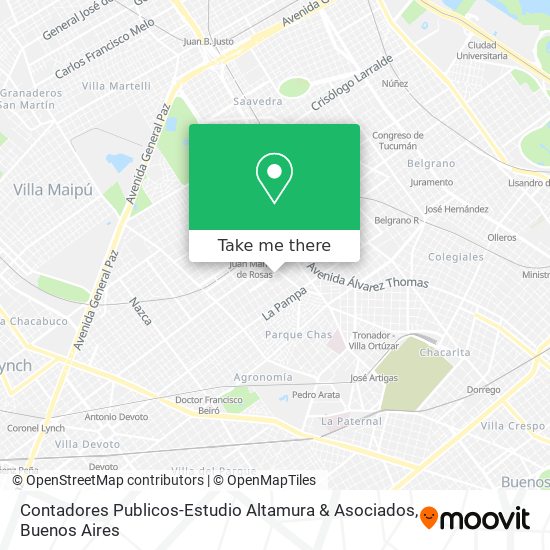 Contadores Publicos-Estudio Altamura & Asociados map