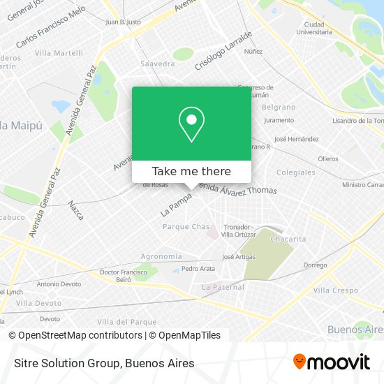 Sitre Solution Group map