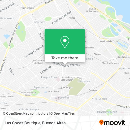 Las Cocas Boutique map